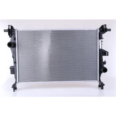 Abbildung von NISSENS 606445 Kühler, Motorkühlung Aluminium 620 396 26 Kühlrippen gelötet