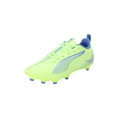 Abbildung von Puma Ultra 5 PLAY FG/AG JR Unisex Fußballschuh Nocken für Kinder, Größe: 37.5, Fizzy apple/white/bluemazing Schuhe