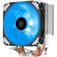 Abbildung von SilverStone Technology SST AR12 RGB Argon CPU Kühler mit 4 Wärmerohren, Direct Contact Heatpipe Technologie und 120mm PWM Lüfter