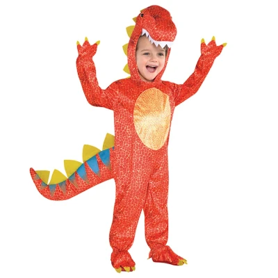 Abbildung von amscan Dinomite Dinosaurier Kostüm International, Jungen 3 4 Jahre