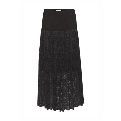 Abbildung von LASCANA 2 in 1 Kleid aus geblümter Spitze, Sommerkleid oder Maxirock, elastisch