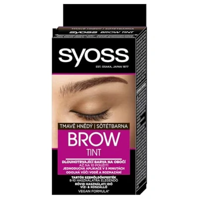 Abbildung von Syoss Brow Tint, Dark Brown, Pack of 1, 10 ml
