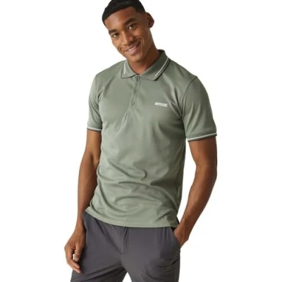 Abbildung von Regatta Herren Oakmont Poloshirt T Shirt, Agave Grün, XL