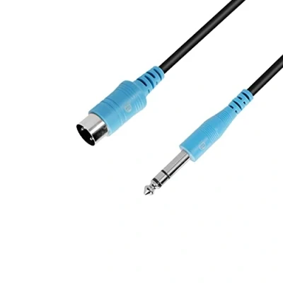 Abbildung von Adam Hall Cables 3 STAR BV MIDI 0150 TRS/MIDI Kabel Klinke TRS x 5 Pol 1,5 m