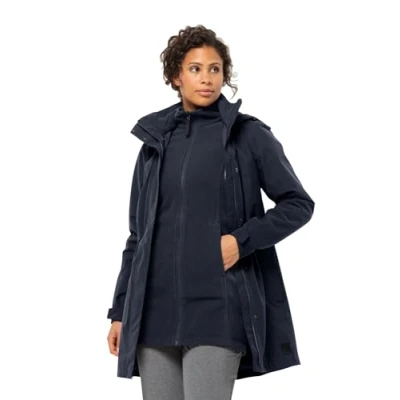 Abbildung von Jack Wolfskin Ottawa Parka, Damen, Größe: XS, Night blue