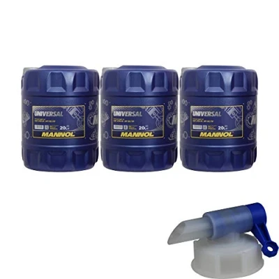 Abbildung von 60L MANNOL Universal 15W 40 API SN/CH 4 Öl Motoröl MN7405 20 inkl. Auslaufhahn