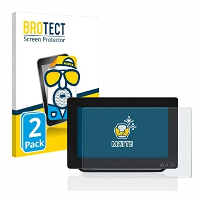 Abbildung von BROTECT Entspiegelungs Schutzfolie für Raymarine Axiom 9 (2 Stück) Matte Displayschutz Folie, Anti Reflex, Fingerprint