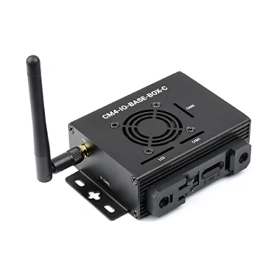 Abbildung von CM4 IO Base C Mini Board Computer with Metal Case Advanced Version for Raspberry Pi Compute Module 4 (CM4)