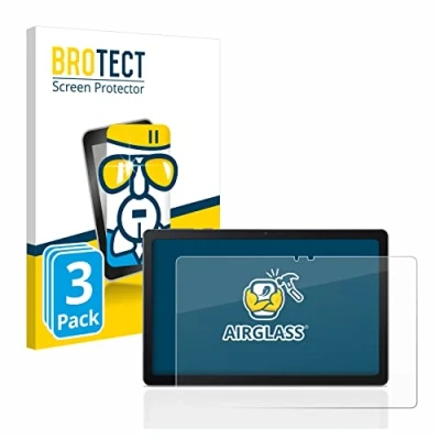 Abbildung von BROTECT Schutzglas für Acer Iconia Tab P10 (3 Stück) Schutzfolie Panzer Folie Glas [Extrem Kratzfest 9H, Anti Fingerprint, Ultra Transparent]