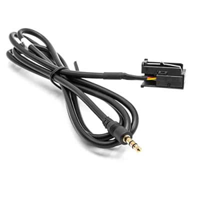 Abbildung von vhbw AUX Line In Adapter Kabel KFZ Radio kompatibel mit Ford ab Bj. 2005 Focus Mk2 Auto, Fahrzeug