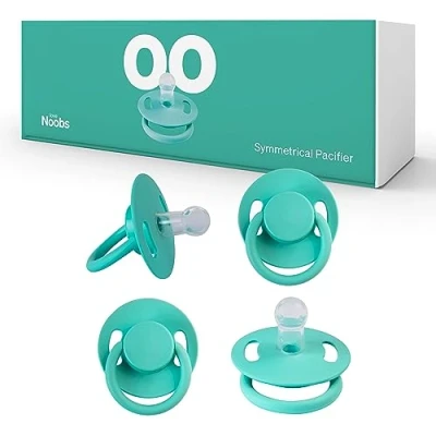 Abbildung von Love Noobs Symmetrischer Schnuller, 4 Schnuller 06 Monate, Neugeborene, Baby 0 6 2 Monate Pacifier