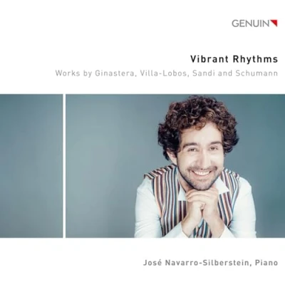 Abbildung von Vibrant Rhythms Werke für Klavier solo von Ginastera, Schumann u.a.