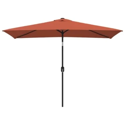 Abbildung von vidaXL Sonnenschirm 300x200 cm Terrakotta Ampelschirm Marktschirm Gartenschirm