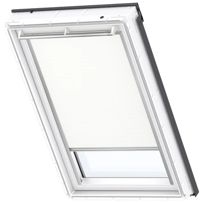 Abbildung von VELUX Verdunklungsrollo &quot;DKL CK06 1025S&quot;, verdunkelnd, Verdunkelung, ohne Bohren, in Führungsschienen, alufarbene Führungsschienen &amp; Griffleiste