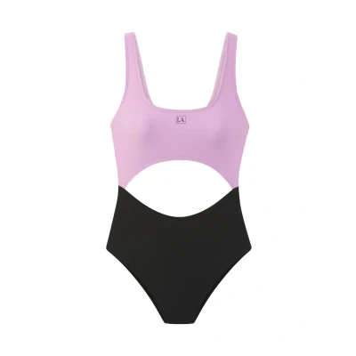 Abbildung von Lascana Active Badeanzug, Damen, Größe: 36, Schwarz rosa