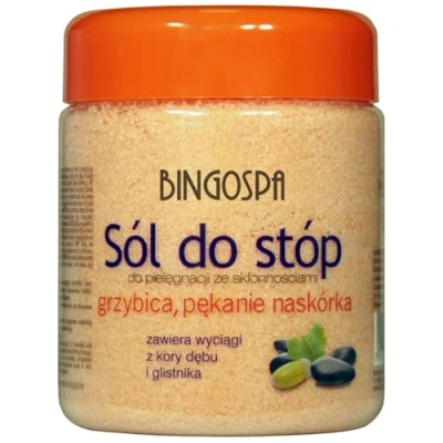Abbildung von Salz für Fußpilz Risse zwischen den Zehen 550 g BINGOSPA