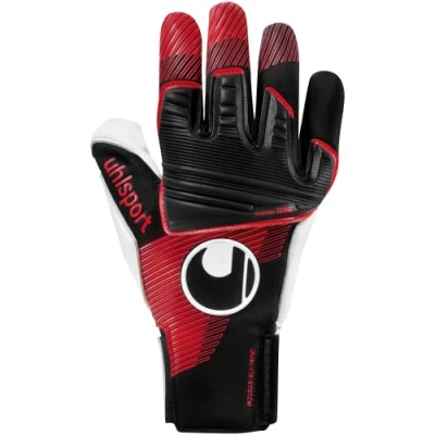 Abbildung von uhlsport Powerline Absolutgrip Reflex Fußball Torwarthandschuhe für Kinder und Herren, Torwart Handschuhe, Torhüter Handschuhe mit Grip bei Allen Wetterbedingungen