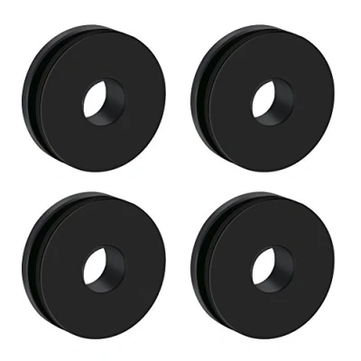 Abbildung von Qiilu Road King Scheibe, 4pcs Abnehmbare Windschutzscheibe Bushing Ösen für Heritage Softail