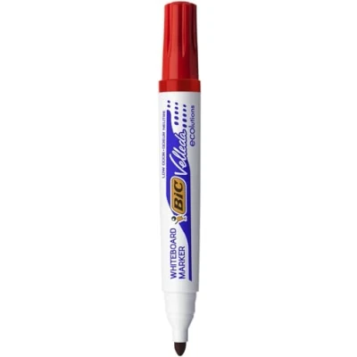 Abbildung von Bic 904939 Whiteboard Marker Velleda 1701 ECOlutions, rot