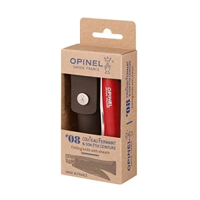 Abbildung von OPINEL Klappmesser No. 8 Colorama Earth rot