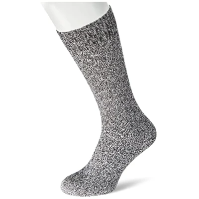 Abbildung von Levi&#039;s Unisex Classic Sock, Marshmallow/ Black, 43/46, 2er Pack