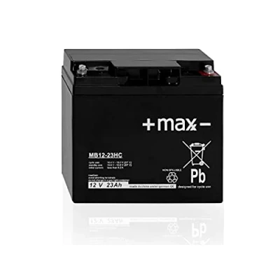 Abbildung von Akku kompatibel PowaKaddy Golftrolley 12V 22Ah AGM Blei Vlies Accu wie 17Ah 18Ah