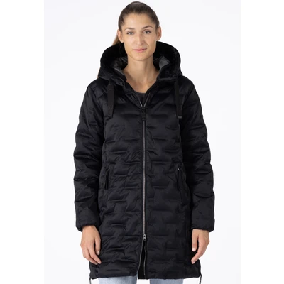 Abbildung von LPO Steppjacke &quot;MARA II LONG&quot;, auch in Großen Größen erhältlich