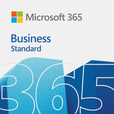 Abbildung von Microsoft 365 Business Standard [1 Benutzer // 1 Jahr] Word, Excel, Powerpoint, OneNote, Outlook, Access