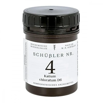 Abbildung von Schüssler NR.4 Kalium chloratum D 6 Tabl 400 St