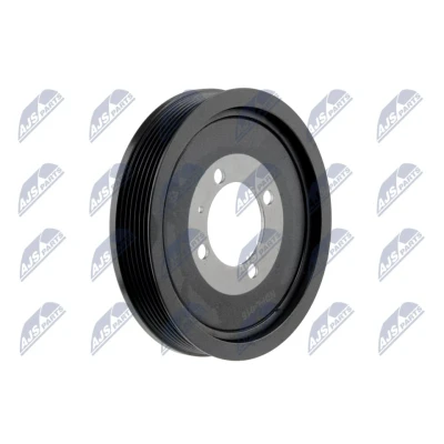 Abbildung von NTY RKP PL 016 Kurbelwellenriemenscheibe 6PK 154 mit Montageanleitung OPEL: Zafira B, Astra H Caravan, J Schrägheck