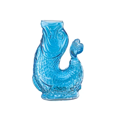 Abbildung von Cilio NEMO Wasserkaraffe blau 10x15,5x23cm