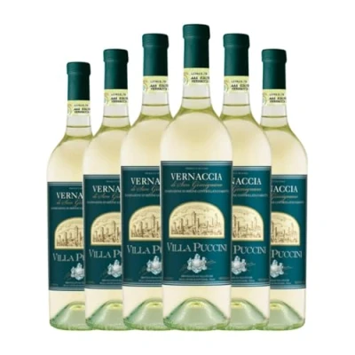 Abbildung von Villa Puccini Vernaccia di San Gimignano 75 cl Weißwein (Karton mit 6 Flaschen von cl)