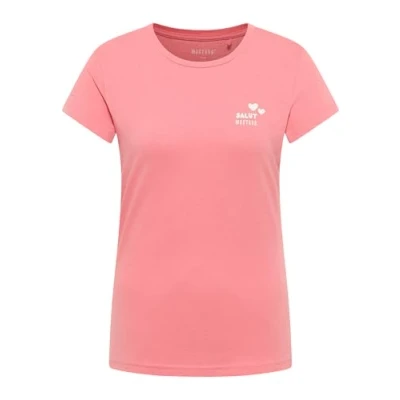 Abbildung von Mustang Style LOA Tshirt print, Damen, Größe: Small, Rosa