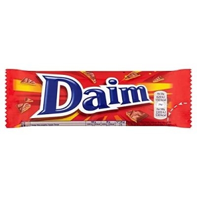 Abbildung von Daim Chocolate Bar 28g (Packung mit 36 ??x 28g)