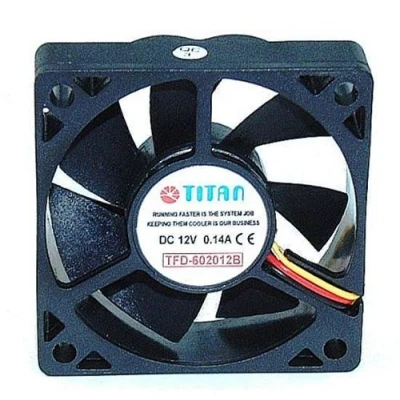 Abbildung von TITAN TFD 6020M12B Lüfter, 60 x 20 mm Schwarz