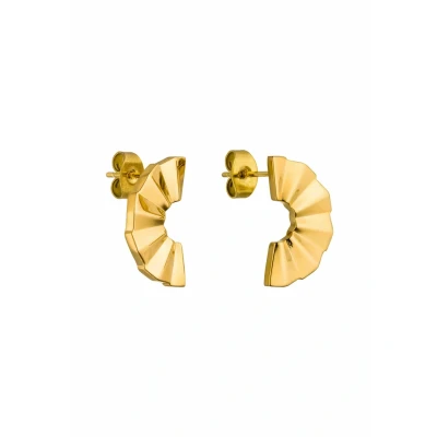 Abbildung von Purelei FAN Ohrringe, Damen, Größe: One Size, Goldfarben