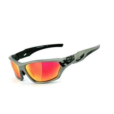 Abbildung von Sportbrille 2093gm Laser red Steinschlagbeständig beschlagfrei