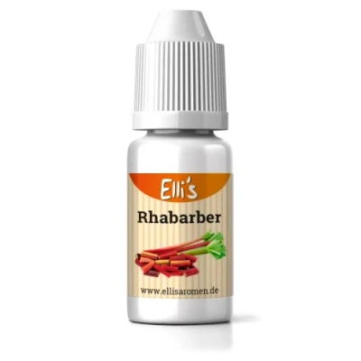 Abbildung von Ellis Aromen Rhabarber NATURIDENTISCHES Lebensmittelaroma Für Speisen &amp; Getränke 10 ml