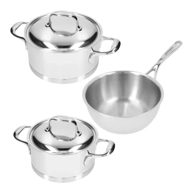 Abbildung von Demeyere Pfannenset Atlantis 7 Startset 3 teilig