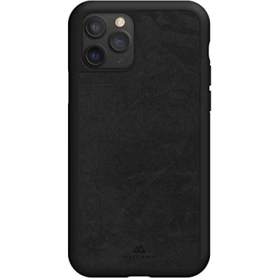 Abbildung von Black Rock Hülle Mikrofaser Handyhülle Passend Case für Apple iPhone 11 Pro Schkutzhülle Premium The Statement, Cover Kabellos Laden (Schwarz)