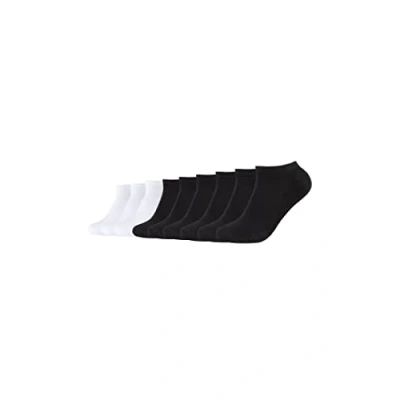 Abbildung von camano 9 PACK Socken, Größe: 39 42, Black white