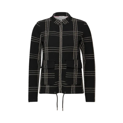 Abbildung von Cecil Offener Basic Strickjacke, Damen, Größe: XXL, Schwarz