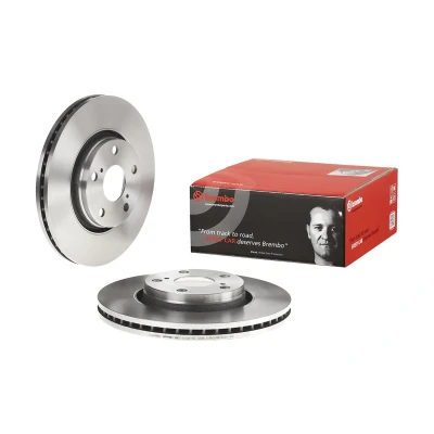 Abbildung von BREMBO 09.B043.10 Bremsscheibe 295 26 5 innenbelüftet TOYOTA: Avensis III Limousine, Verso, Auris Schrägheck