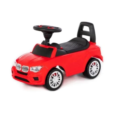 Abbildung von Polesie Rutscherauto Rutscherfahrzeug rot Super Car Nr.5 mit Sound