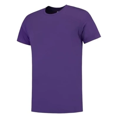 Abbildung von Tricorp 101004 Casual Fitted T Shirt, 100% Gekämmte Baumwolle, 160g/m², Violett, Größe L