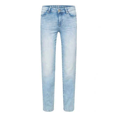 Abbildung von Soccx Jeans Slim Fit, Damen, Größe: 26x30, Jogg bleached blue