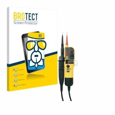 Abbildung von BROTECT Schutzglas für Fluke T150 Schutzfolie Panzer Folie Glas [Extrem Kratzfest 9H, Anti Fingerprint, Ultra Transparent]
