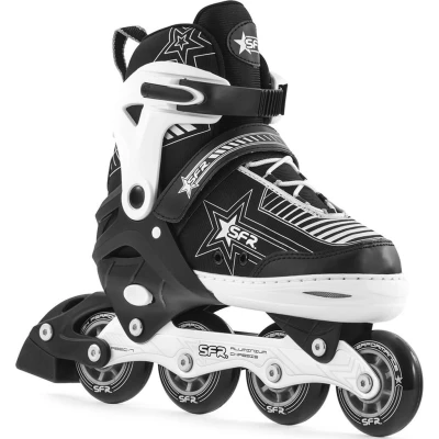 Abbildung von SFR Pulsar verstellbare Inlineskates schwarz/silber