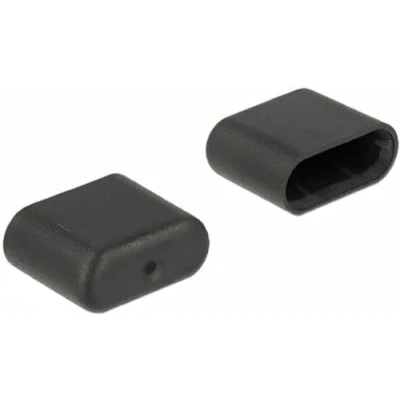 Abbildung von Delock Staubschutz für USB Type C Stecker 10 Stück schwarz Adapter