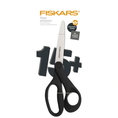 Abbildung von Fiskars Scissors Teen +15 Black 20cm (1067866) (DISCONTINUED)